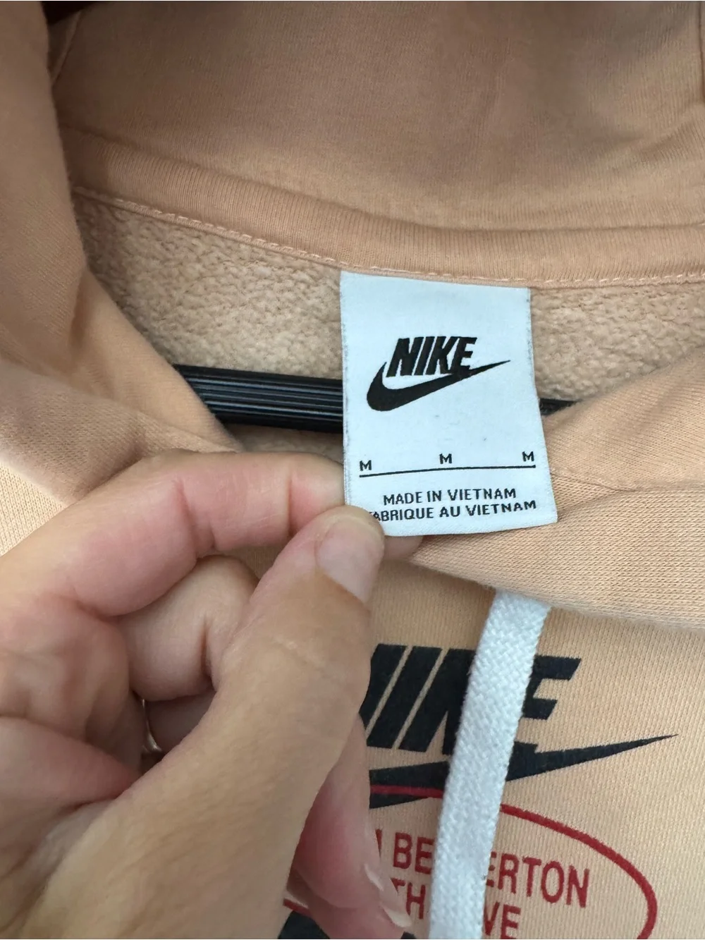 Nike Men’s Hoodie - Have a Nike Day Graphic - size Medium